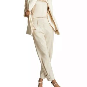 Reiss Madeline Front Pocket Tapered Pants - Size 2